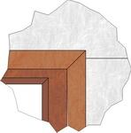 Endüstriyel Kapı Penceresi Kahve