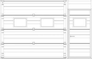 Harici Tip Sağda Servis Kapısı
