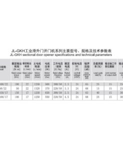 Mosel GKHS 100/22-Z Seksiyonel Endüstriyel Kapı Motoru
