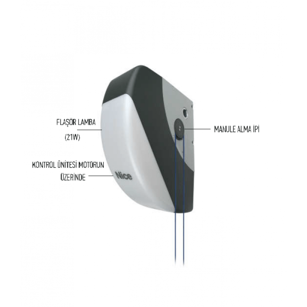 Nice Seksiyonel Kapı Motoru, Soon SO2000 A