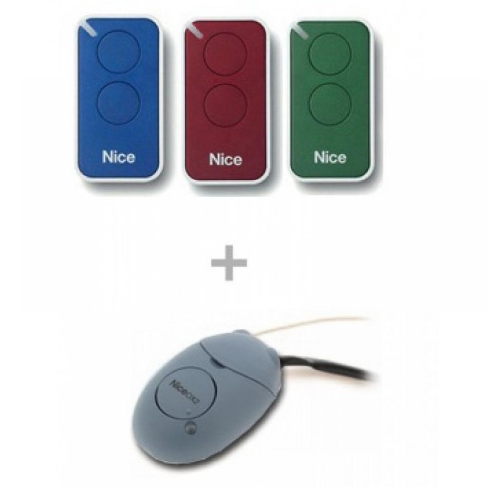 Nice INTI Kit Harici Alıcı Ve 3 Kumanda Seti Nice INTI Kit Harici Alıcı Ve 3 Kumanda Seti