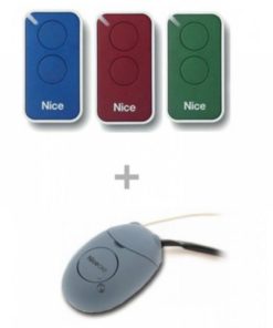 Nice INTI Kit Harici Alıcı Ve 3 Kumanda Seti
